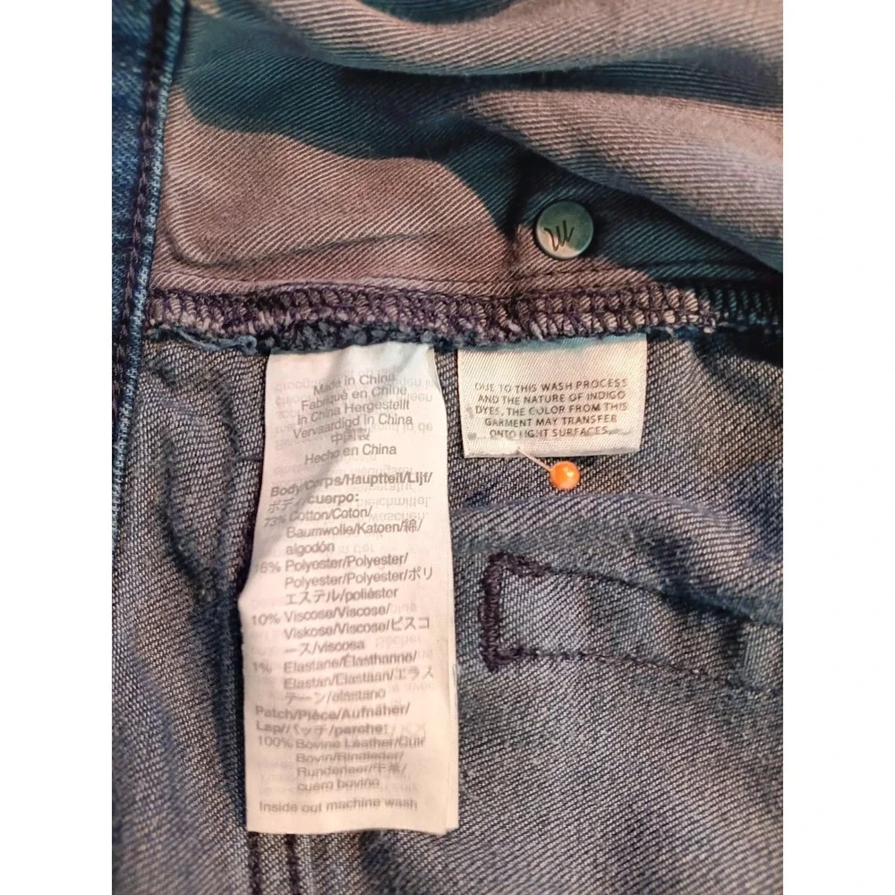Madewell Men's Athletic‎ Slim Jeans W32 L30 Dark Wash Relaxed Denim Soft